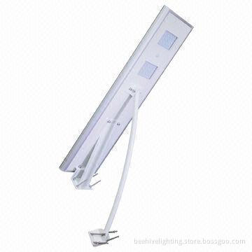 Solar Streetlight, 25W Power, All-in-one Integrated Easy-to-install with Lithium Battery